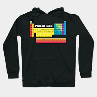 Color Periodic Table Of Elements Hoodie